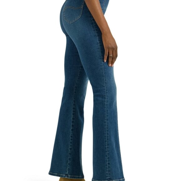 Lee® Women's Heritage High Rise Pull On Flare Jean - Picture 2 of 2